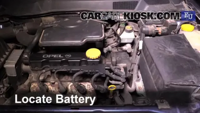 1999 Opel Astra Elegance 1.6L 4 Cyl. Battery Jumpstart